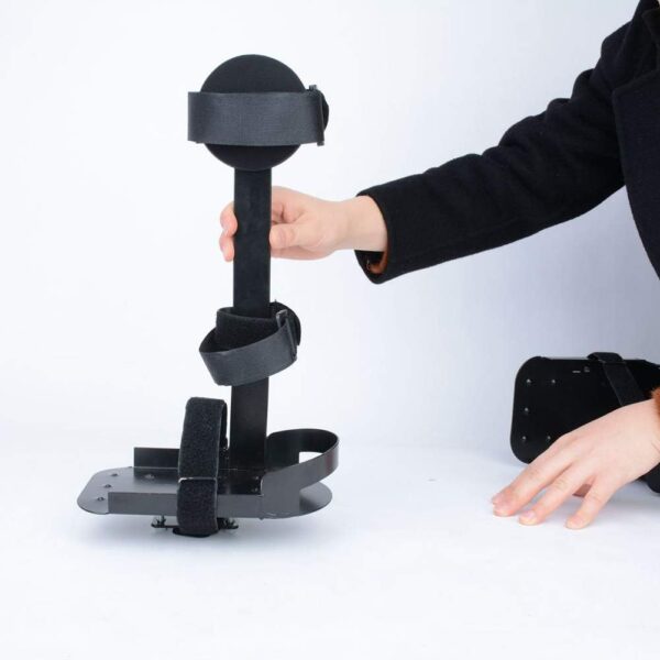XJZHANG Mini Entrenador Eléctrico De Pedal De Bicicleta De Rehabilitación Paso a Paso, Férula De Confort Soporte para Piernas para Entrenador Motorizado De Pedal De Bicicleta - Image 6