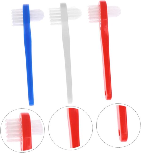Healeved 9 Piezas cepillo de toothbrush escova dentes accesorio para el cuidado de los cepillo de frenos cepillo de limpieza kit de limpieza de dentaduras postizas duro - Image 2
