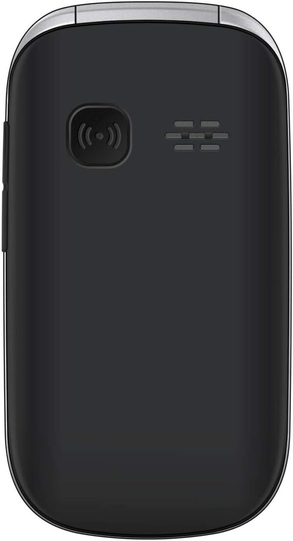 Funker E100 MAX Audio - Teléfono Móvil para Personas Mayores con Sistema Audio Pro, Amplificador y Compatible con Audífonos, Pantalla HD 2.8 Pulgadas y Botón SOS, Fácil de Usar para Ancianos (Negro) - Image 5
