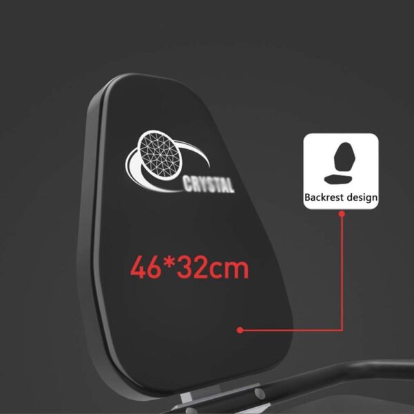 MFLASMF Bicicleta estática reclinada, Resistencia magnética eléctrica Bicicleta estática para Personas Mayores Fisioterapia de extremidades Inferiores Rehabilitación Ciclo de Fitness Bicic - Image 5