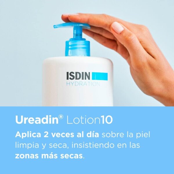 Isdin Ureadin Lotion 10, Loción Hidratación Intensa - Pack Duplo, 2X750 Ml - Image 8