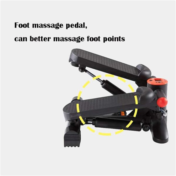 AMAZOM Máquina Elíptica - Mini Stepper Stair Stepper - Stepper Fitness Cardio Exercise Trainer - Máquina para Caminar con Pedales Eléctricos - para Ejercicio En La Oficina Y En El Hogar - Image 5