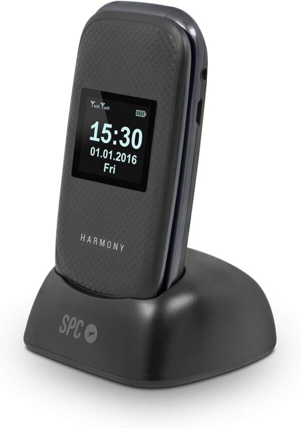 SPC Harmony - Teléfono móvil con Tapa para Personas Mayores con Números y Letras Grandes & Titan - Teléfono Móvil de Tapa para Mayores, Botones y Teclas Grandes, Fácil de Usar - Image 4