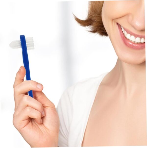 Healeved 9 Piezas cepillo de toothbrush escova dentes accesorio para el cuidado de los cepillo de frenos cepillo de limpieza kit de limpieza de dentaduras postizas duro - Image 3