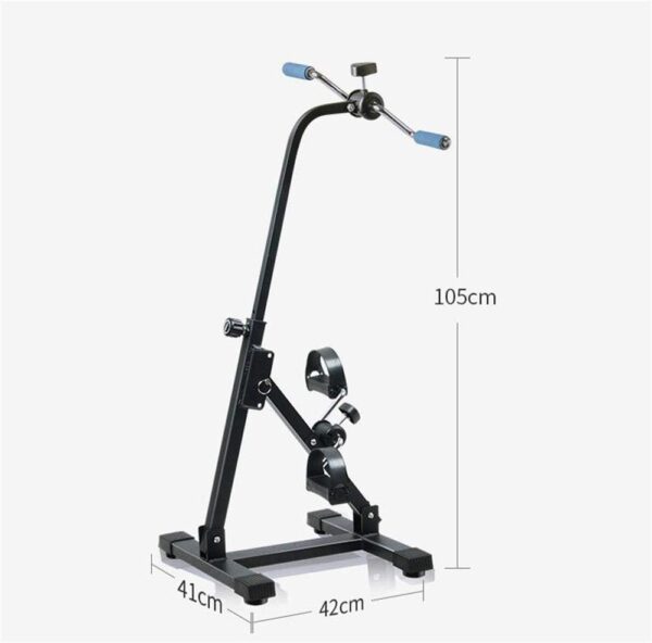 MFLASMF Ejercitador de Pedales portátil - Máquina vendedora de Ejercicios para Brazos y piernas - Equipo de Fitness para Personas Mayores y Ancianos - Bicicleta estática Plegable - Vendedo - Image 4