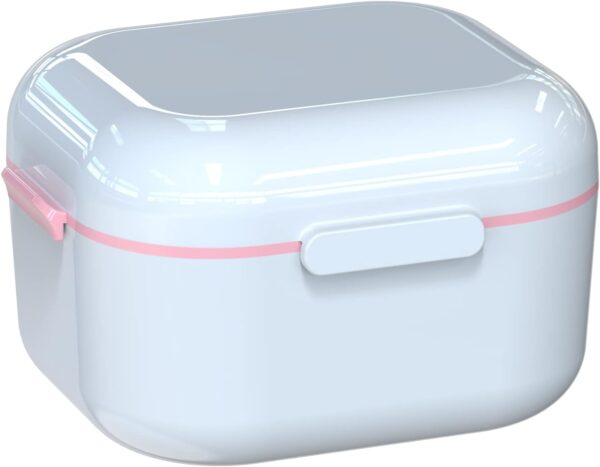 BVN Limpieza Caja Ferula Dental: Caja de Baño Funda Aparato Dental, Caja de Dentaduras Postizas, Caja Ortodoncia, Retenedor Dental, Caja de Retención - Image 7