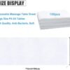 Xiaozhifu 100 PCS Sábanas Desechables de tela no tejida, 80 x 180 cm, Toallas de Masaje Desechables Para Salón de Belleza, Spa, Camas de Hospital - Image 2