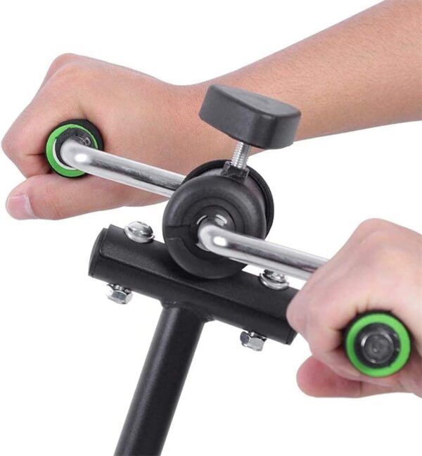 Sywlwxkq Bicicleta estática Ejercitador de Brazos y piernas - Máquina vendedora de Ejercicios para Brazos y piernas - Ejercitador de Pedal portátil - Equipo de Fitness para Personas Mayores - Image 3