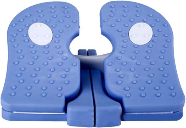 DASNTERED Mini paso a paso, máquina paso a paso para pies, dispositivo de ejercicio debajo del escritorio, ejercitadores de piernas, equipo práctico de fitness para gimnasio en casa (color al azar) - Image 2