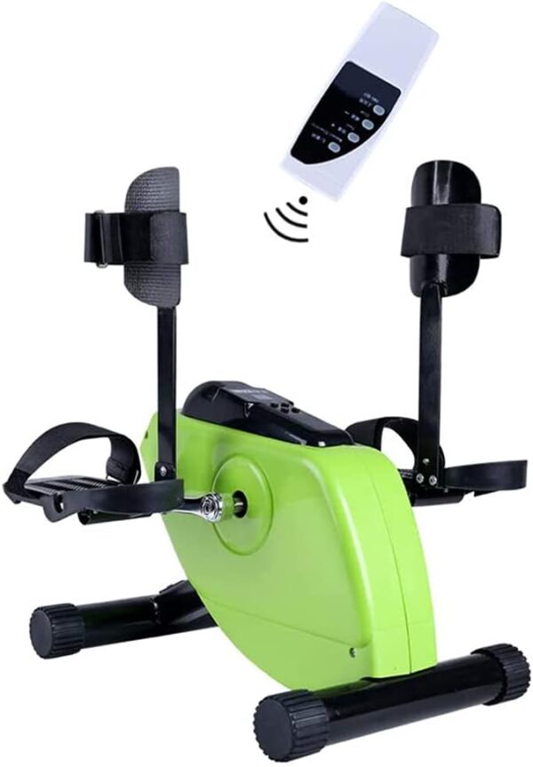 LUNEZY Ejercitador de Pedal eléctrico médico, para Ejercicios de recuperación de piernas, Brazos y Rodillas, Bicicleta de Ejercicio y ejercitador de Pedales para discapacitados y Ancianos