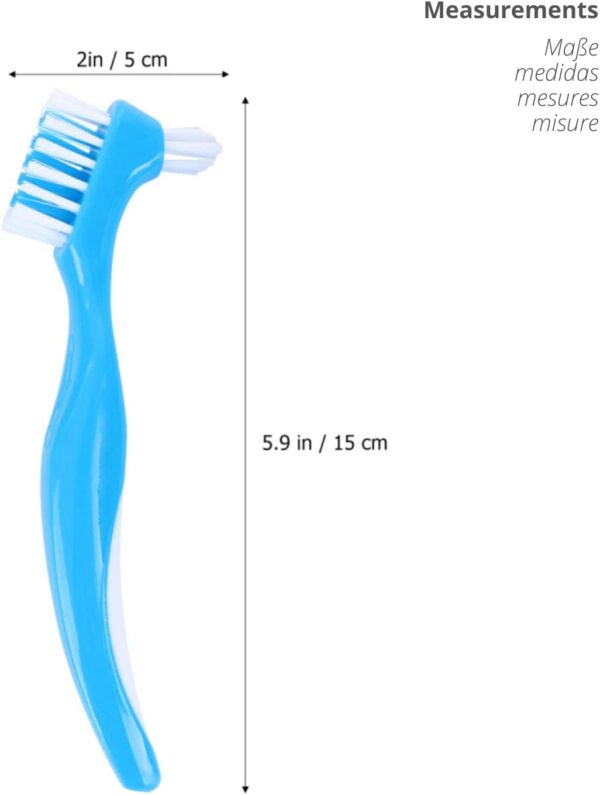 3 uds. Cepillo Limpiador para Ortodoncia | doble Cara y punta de Precisión | Limpieza Dentadura Postiza, Retenedor, Prótesis dental, Férula, Alineador - Image 6