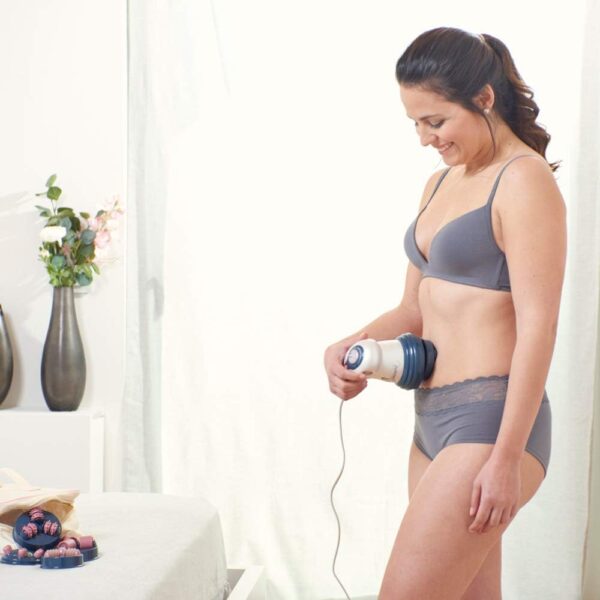 Solac Sculptural ME7711 - Sistema lipo-modelador profesional anticelulítico y para combatir la flacidez, 6 cabezales de tratamiento intercambiables, Color Blanco Perlado - Image 11