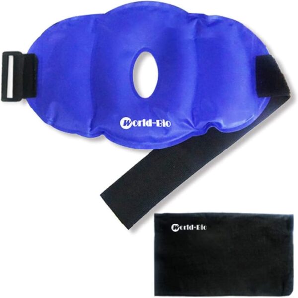 Bolsa de Hielo para Lesiones de Rodilla, Paquete Frío Reutilizable y Flexible con Envoltura, Terapia de Frío y Calor para Aliviar Dolor tras Cirugía, Artritis, Hinchazón, Esguince- 11.5'' x 7''