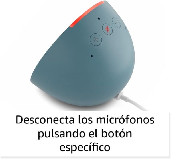 Echo Pop (Última generación) | Altavoz inteligente Bluetooth con Alexa de sonido potente y compacto | Verde azulado - Image 7
