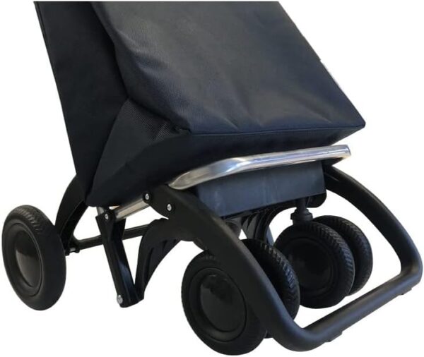 Carro Rolser I-MAX Tweed 4 Ruedas 2 Giratorias Plegable - Azul - Image 9