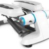 Fitness Stair Stepper, Equipo De Fitness Multifuncional con Bandas De Resistencia Y Monitor LCD Air Climber Stepping Fitness Machine, Ｗhite - Image 3