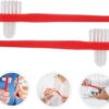 Healeved 3 Juegos 3 Juegos De Cepillos De De Doble Punta Cepillos De Cepillos De Doble Cabeza Suministros Para Dentaduras Postizas Cepillo De De 8 Uds * 3 - Image 2