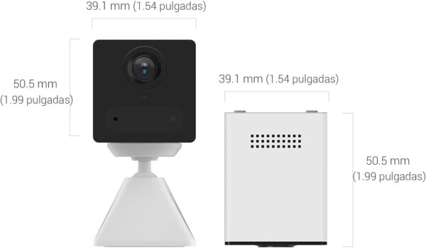 EZVIZ Camara Vigilancia WiFi Interior sin Cables, 1080P Cámara Batería 2000 mAh, Detección de Movimiento Humano PIR, Visión Nocturna Infrarroja, Audio de 2 Vias,Soporta Tarjeta SD hasta 512GB,CB2 - Image 10