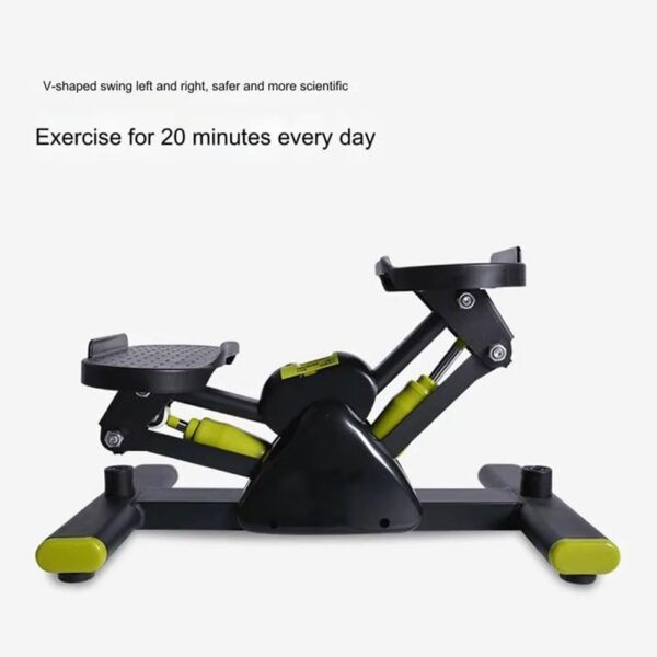FAcoLL Steppers para Ejercicio, máquina de Pasos hacia Arriba y hacia Abajo con Pantalla LCD y Bandas de Entrenamiento Brazos, Mini máquina Ejercicios Paso, Ejercicio físico para escalones escaleras - Image 4