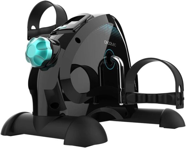 Cecotec Pedales Estáticos DrumFit Cycle Compact, Niveles de Resistencia Regulables manualmente, Funcionamiento Sencillo e Intuitivo, Pantalla LCD