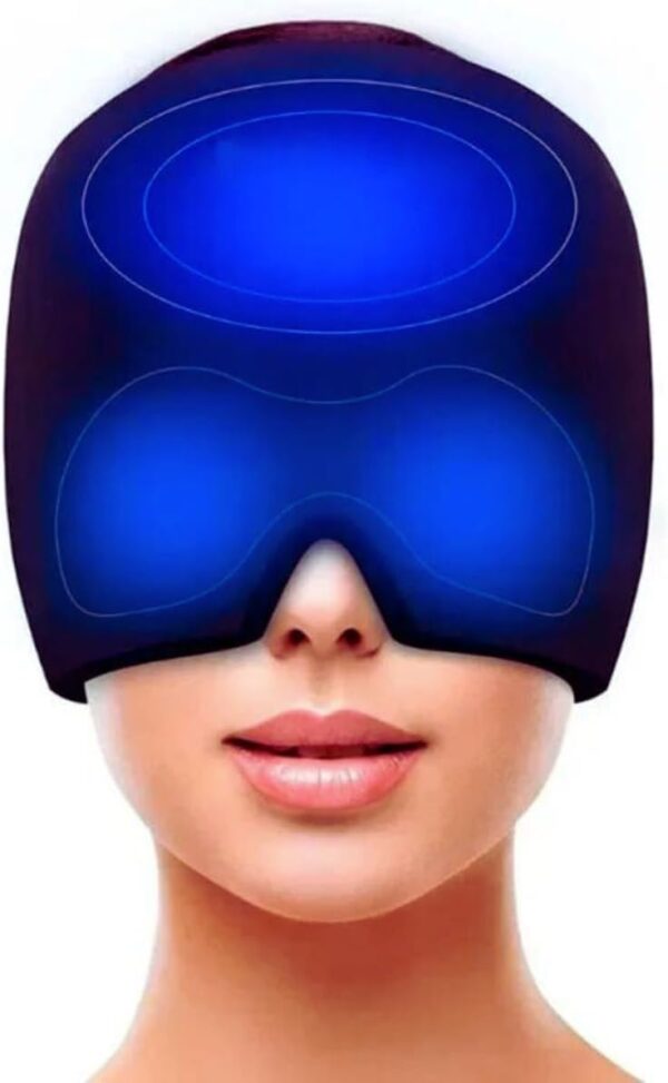 Gorro De Gel Para Quitar Dolor De Cabeza, Gorro Para Las Migrañas, Alivio Migrañas Y Dolor De Cabeza, Gel Caliente y Frio, Gorro Para Migrañas, Dolor De Cabeza, Cefalea, Gorro Migraña, Tensión, Dolor - Image 3