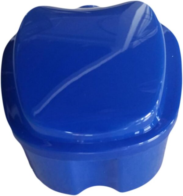 DOITOOL Caja De 2 Piezas Limpiador De Dentaduras Postizas Caso De Retención Entrenador De Mandíbula Kit De Reparación De Dentaduras Postizas Pegamento Dedicado Caja De Dentaduras Postizas