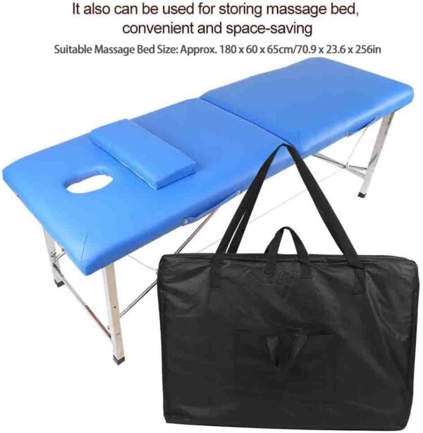 NIMOA Mesa de Masaje Bolsa de Transporte, Bolsa de Transporte para Cama de Masaje Profesional Tablas SPA Portátil Cama de Masaje Bolsa de Transporte Bolsa de Hombro - Image 7