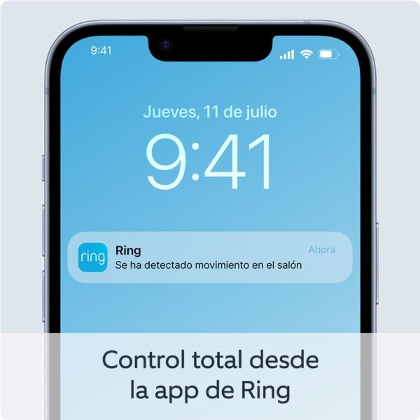 Ring Cámara interior (Indoor Camera 2.ª gen.) | Cámara de vigilancia wifi con enchufe para mascotas | Vídeo 1080p HD, comunicación bidireccional, cubierta de privacidad | 30 días gratis de Ring Home - Image 6