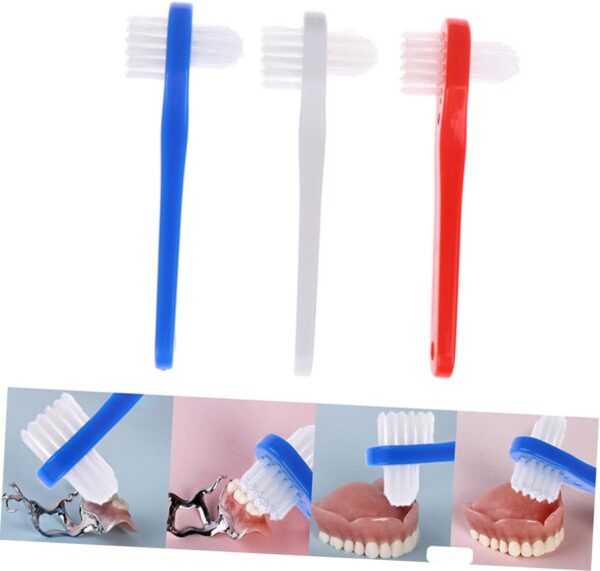Healeved 9 Piezas cepillo de toothbrush escova dentes accesorio para el cuidado de los cepillo de frenos cepillo de limpieza kit de limpieza de dentaduras postizas duro - Image 9