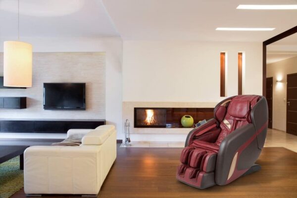 GLOBAL RELAX | KENSHO Sillón de Masaje I Burdeos | 7 Programas | Presoterapia I Reflexoterapia de Pies I Termoterapia I Gravedad Zero I Espacio Cero | Sonido Envolvente 3D | Bluetooth - Image 4