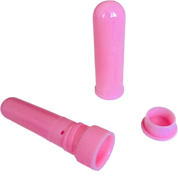24 Piezas Tubos de Aceite Esencial, Inhalador Nasal de Tubos de Aceite Esencial, Inhalador Recargable, para Relajar el Cuerpo y Ayudarlo a Dormir - Image 3