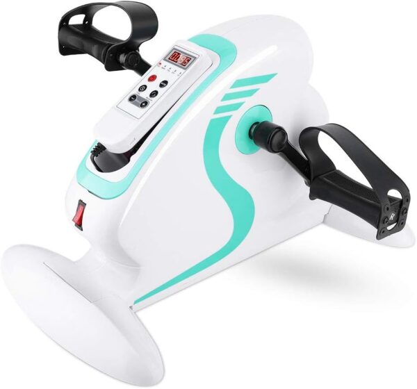 Mini Máquina para Piernas, 220V, Minibicicleta Eléctrica Motorizada, Ejercitador De Pedales para Ejercicio Físico