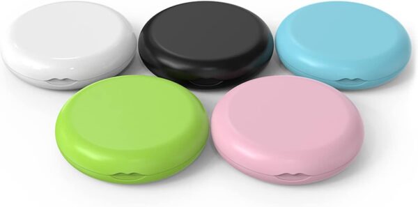 YOUYA DENTAL - Funda de retención de alineador ortodóntico sólido 2 unidades caja de retención de dentadura falsa, protector bucal, funda protectora con espejo para odontología de cuidado bucal - Image 7