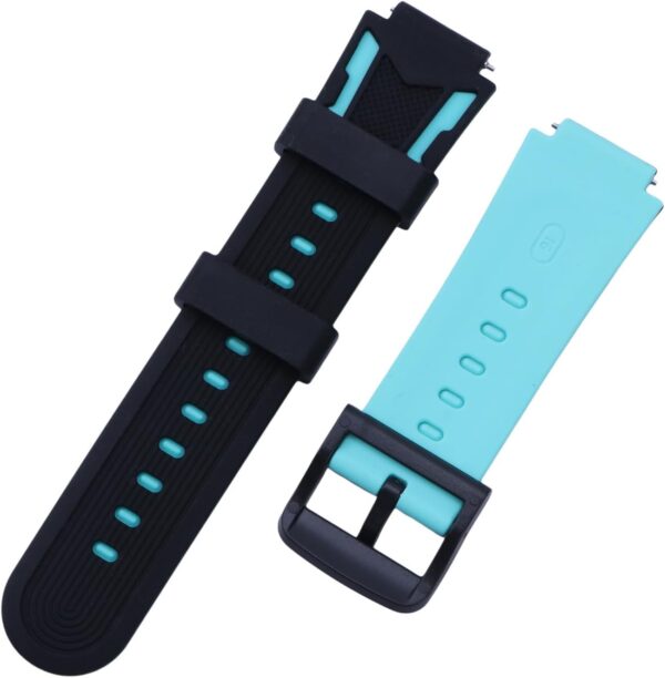 Woedpez Correa de reloj de silicona suave y cómoda para teléfono móvil, 16 mm de ancho para niños, correa de reloj de teléfono móvil cómoda - Image 3