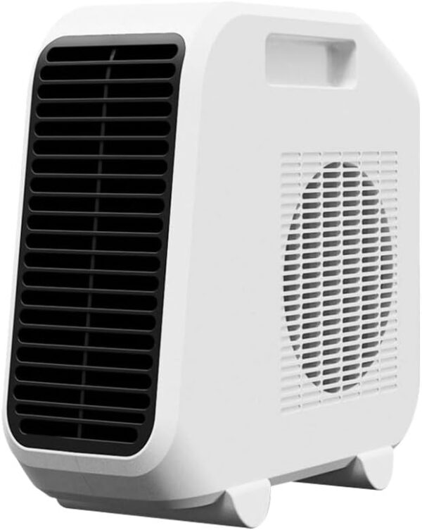 Vmxlso Calefactor Electrico Bajo Consumo, 1800w Mini Calefactor Bajo Consumo con 2 Potencias de Calor, Calefactores de Bajo Consumo, Calefactor Pequeño, Silencioso Calefactor Portatil para Baño - Image 8