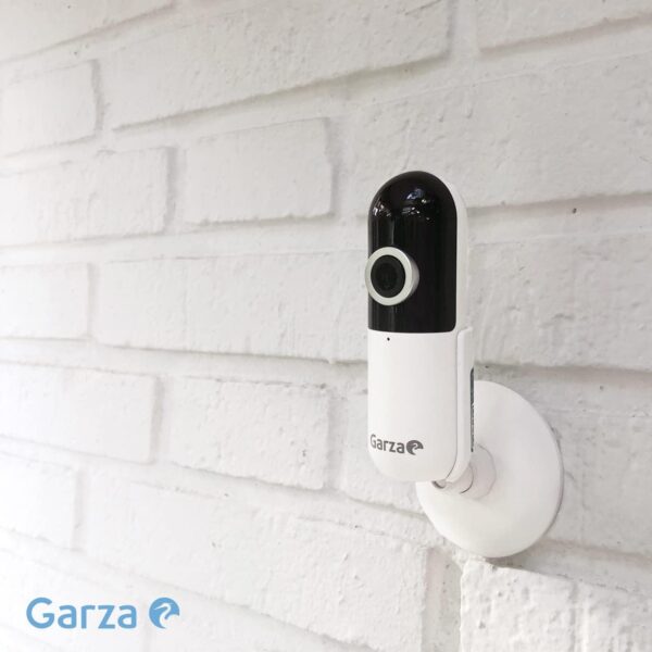 Garza Smart- Cámara IP Design Wifi de vigilancia interior inteligente, alta resolución 1080p HD, sensor de movimiento, visión nocturna, audio bidireccional, Wifi 2.4 GHz, control remoto por app - Image 5