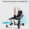 Máquina de Paso de Giro Mudo Ajustable con Barra de Manillar Hogar Multifuncional Deportes Cuerpo Salud Equipo de Fitness para Interiores - Image 5