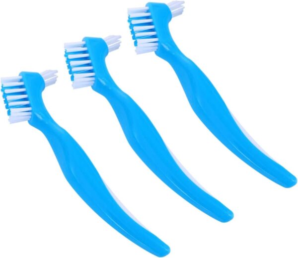 3 uds. Cepillo Limpiador para Ortodoncia | doble Cara y punta de Precisión | Limpieza Dentadura Postiza, Retenedor, Prótesis dental, Férula, Alineador - Image 8