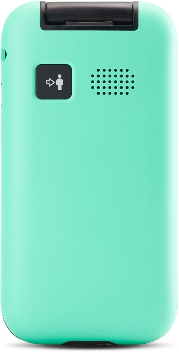 Panasonic KX-TU400EXR - Teléfono Móvil Para Personas Mayores (Botón SOS, Pantalla color TFT 2.4", 450HRS en Reposo, 4HRS de Conversación, Linterna, Cámara, Bluetooth), color Burdeos - Image 3