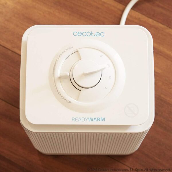 Cecotec Calefactor Baño Cerámico Ready Warm 6150 Ceramic Rotate Style. Oscilante, 1500 W, Termostato Regulable, 3 Modos, Protección sobrecalentamiento y antivuelco, 25m2 - Image 4