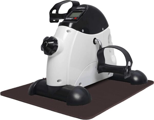 PROIRON Pedales Estaticos, Mini Bicicleta Estáticas con Pantalla LCD y Resistencia Ajustable, Entrenamiento de Brazos y Piernas, para Fitness Ajustable Resistencia para Hacer Ejercicio
