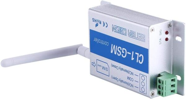 DEWIN Controlador de Interruptor, Controlador Remoto Inalámbrico Controlador Remoto Ireless gsm SMS Sistema de Seguridad Inteligente para el Hogar Interruptor CL1-GSM (EU Plug) - Image 7
