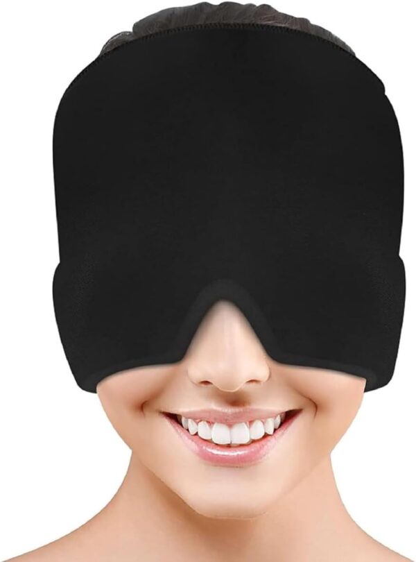 Gorro De Gel Para Quitar Dolor De Cabeza, Gorro Para Las Migrañas, Alivio Migrañas Y Dolor De Cabeza, Gel Caliente y Frio, Gorro Para Migrañas, Dolor De Cabeza, Cefalea, Gorro Migraña, Tensión, Dolor