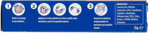 Kukident Crema adhesiva para dentadura completa Original 35 g, 35 g - Image 7