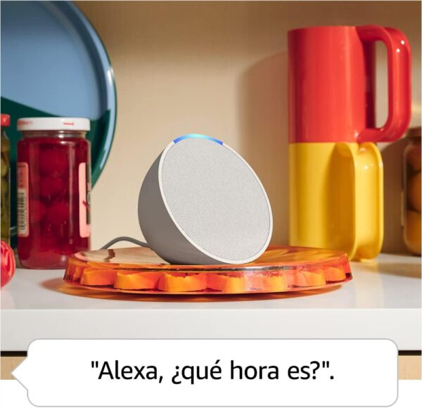 Echo Pop (Última generación) | Altavoz inteligente Bluetooth con Alexa de sonido potente y compacto | Verde azulado - Image 5