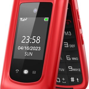 uleway simple mobile Teléfono Móvil para Mayores, con Tapa de Teclas Grandes, ...