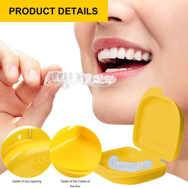 Cajas para Férula Dental,Cajas de Ortodoncia,Caja Ferula Dental,Caja Dentadura,Caja ortodoncia,Caja de Retenedor,caja de dentadura de ortodoncia,Caja de baño para dentadura postiza,5 piezas - Image 3