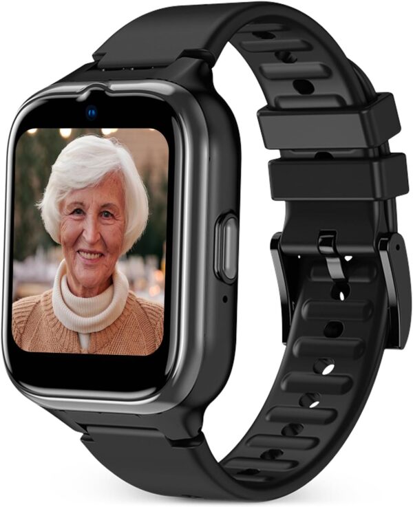 SPC Smartee 4G Senior – Reloj Inteligente para Mayores con Letras Grandes, botón SOS, GPS y perímetro de Seguridad, Llamadas/videollamadas, Ritmo cardíaco y gestión smartwatch en App Smart Clan