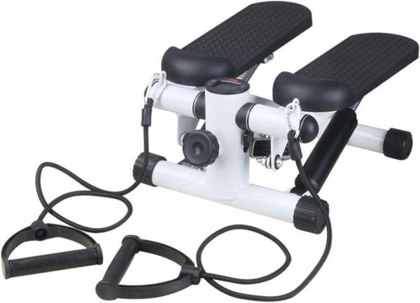 JHKGY Stepper, Professional Cardio Training Stair Stepper,Incluyendo Banda De Resistencia Y Pantalla LCD Y Cómodos Pedales,para Deportes, Escaleras Y Equipos De Fitness En Interiores