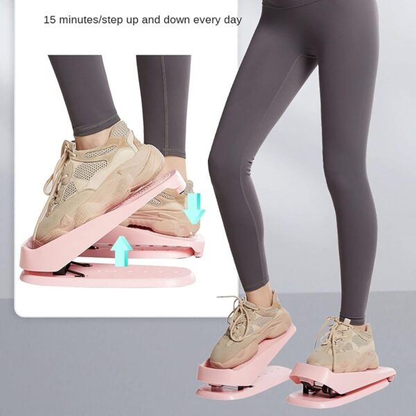 wiedao Mini Steppers para Ejercicio, Stepper de Ejercicio con cordón, Mini máquina de Entrenamiento para el hogar Simple, máquinas Step Fitness para Lograr un Entrenamiento de Cuerpo Completo - Image 2